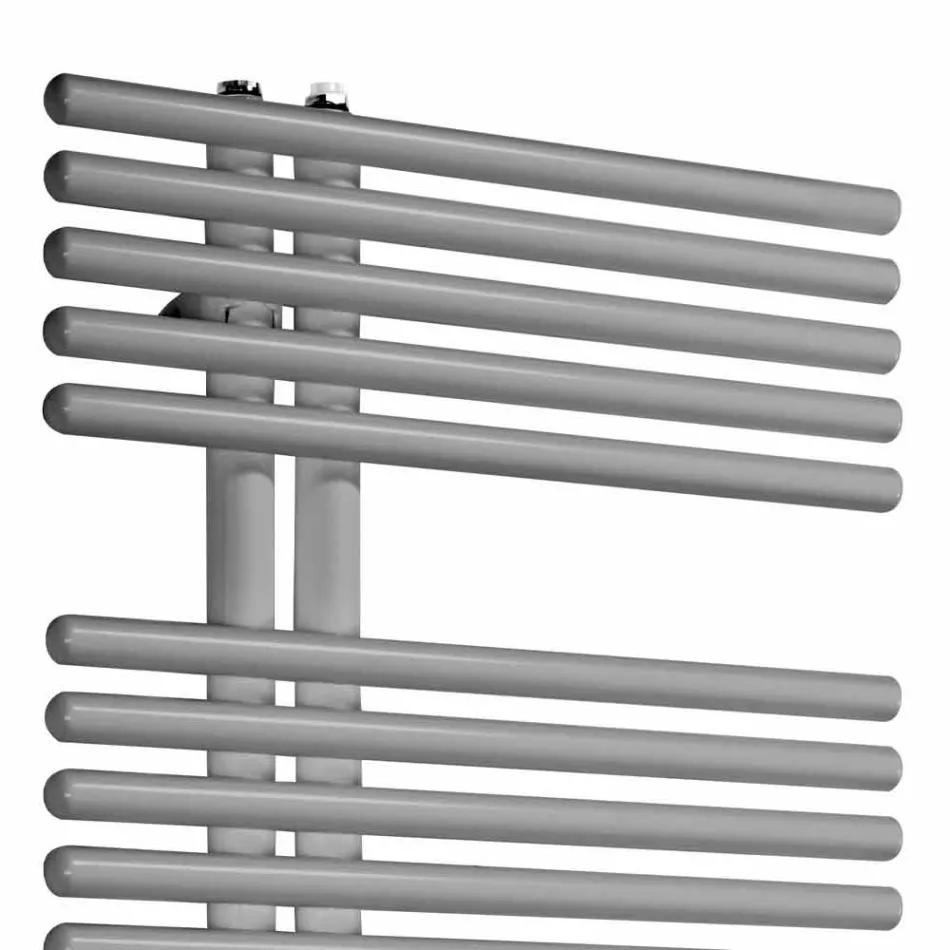 Radiator electric de baie modern de perete de până la 700 W - Peacock Viadurini