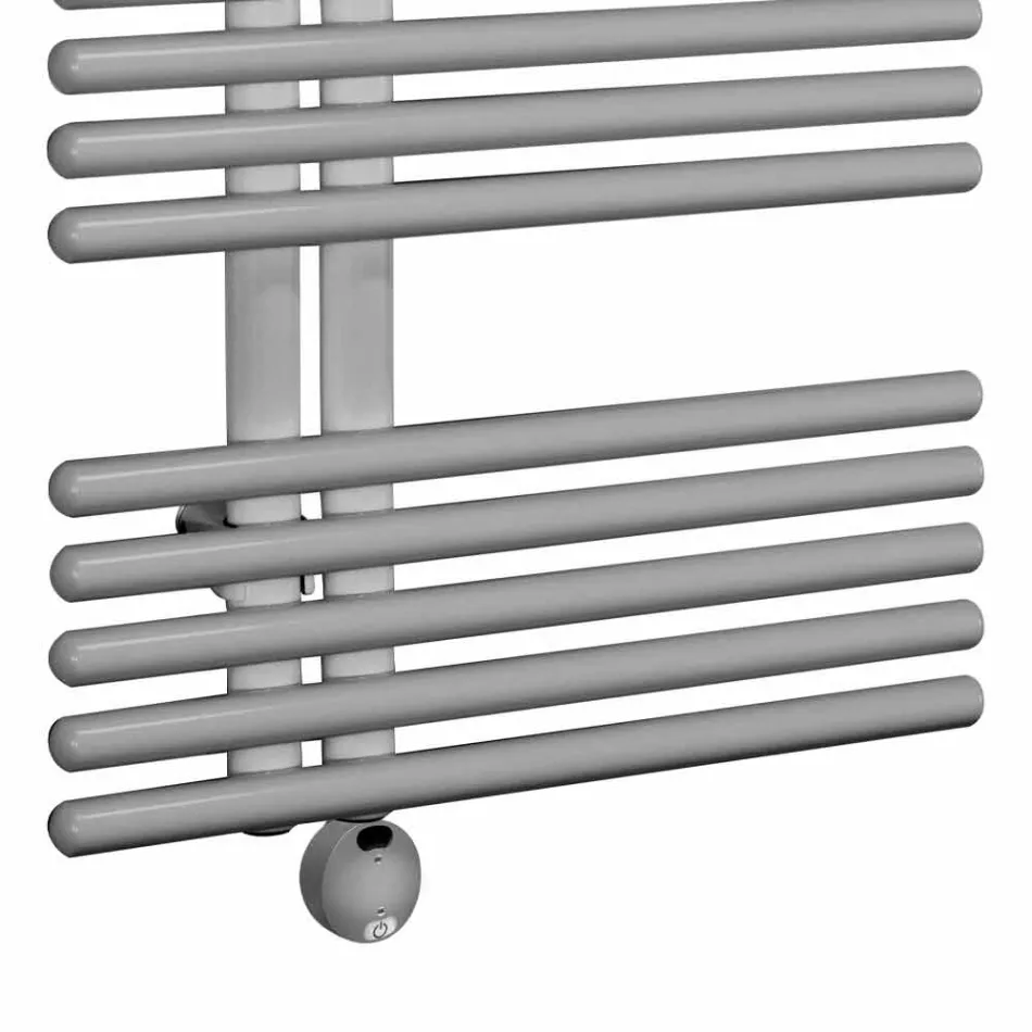 Radiator electric de baie modern de perete de până la 700 W - Peacock Viadurini