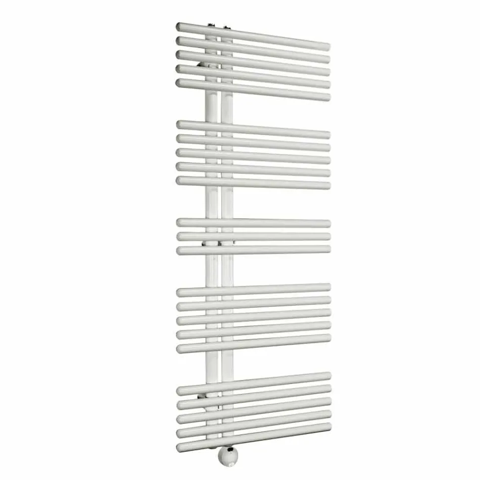 Radiator electric de baie modern de perete de până la 700 W - Peacock Viadurini