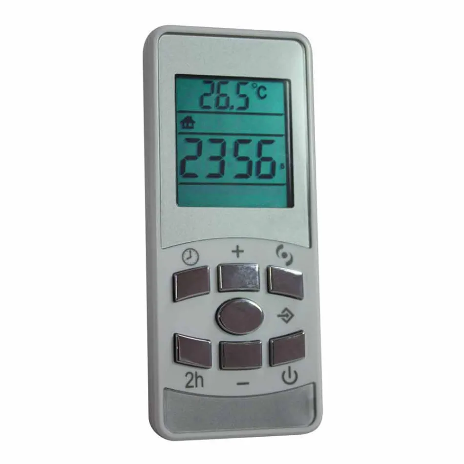 montate pe perete radiatoare electrice din sticla Barry Viadurini