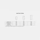 montate pe perete radiatoare electrice din sticla Barry Viadurini