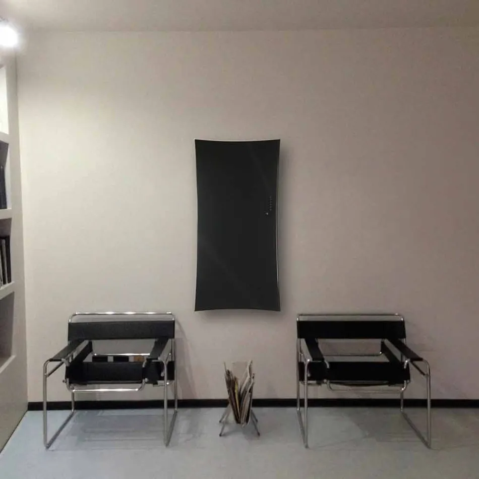 montate pe perete radiatoare electrice din sticla Barry Viadurini