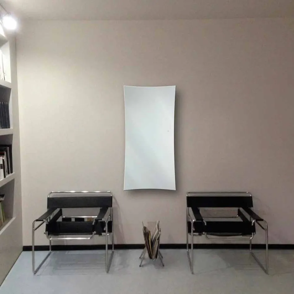 montate pe perete radiatoare electrice din sticla Barry Viadurini