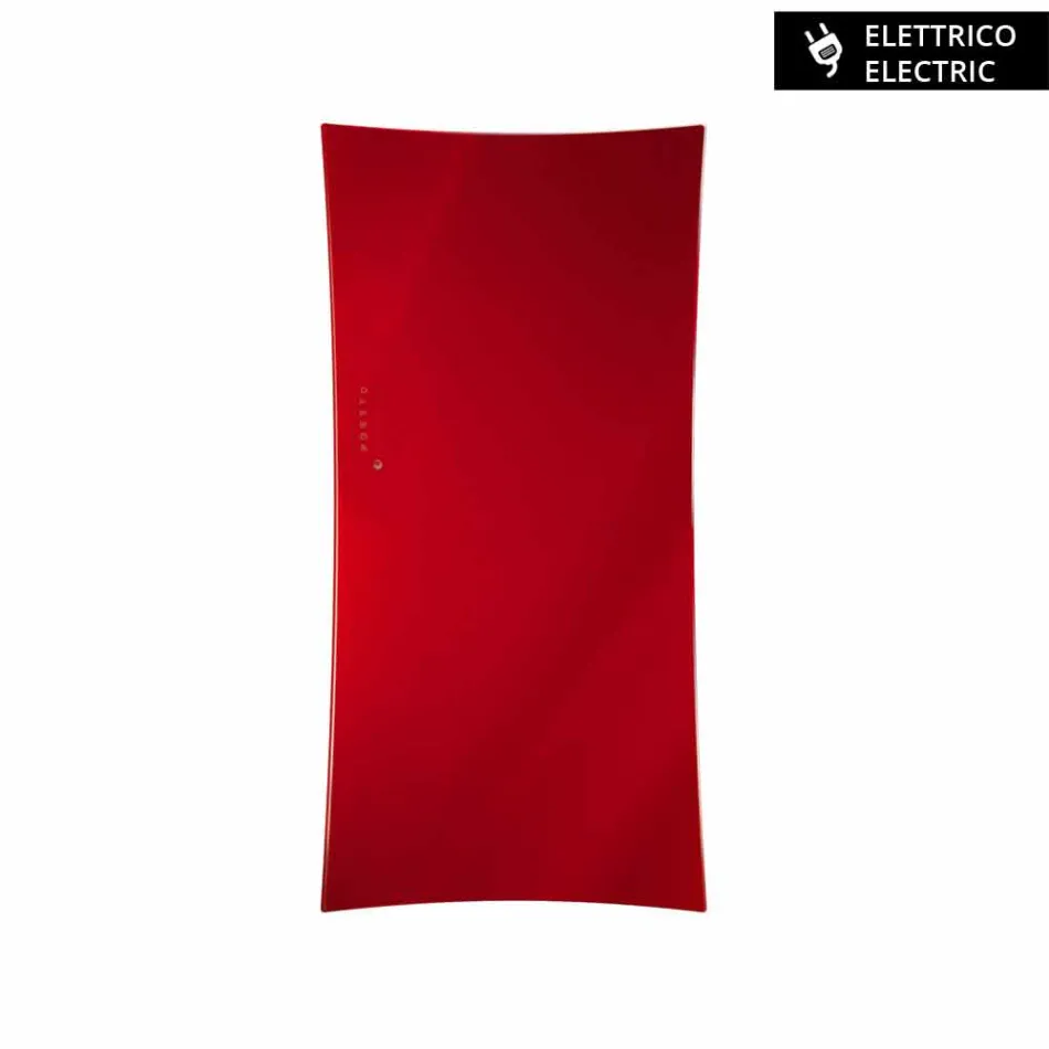 montate pe perete radiatoare electrice din sticla Barry Viadurini