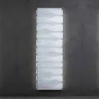 Radiator electric de design pentru cameră de zi sau baie cu 1000 W Led - Shine Viadurini