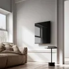 Infraroșu design radiator electric în sticlă neagră Viadurini