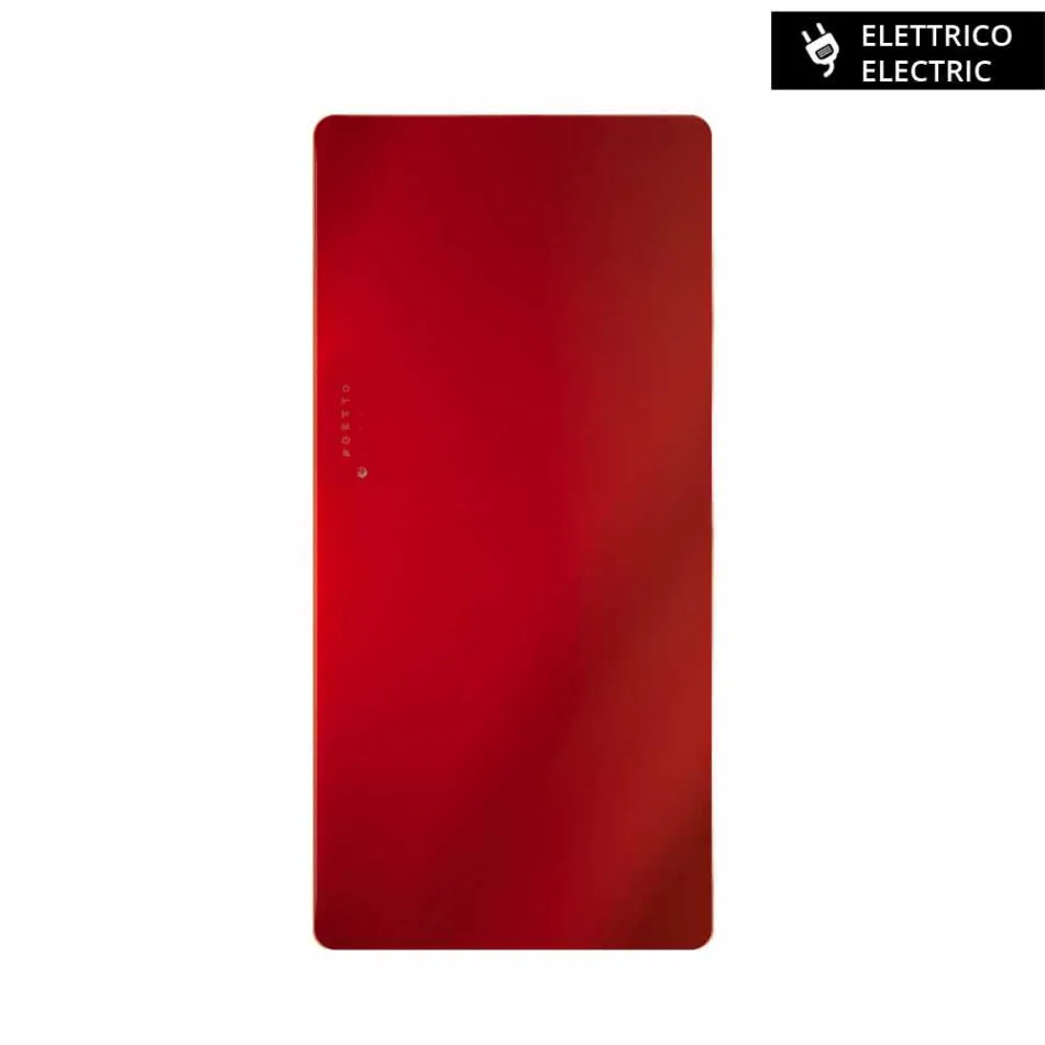 Termoarredo de proiectare electrica din sticla Jonny călită Viadurini