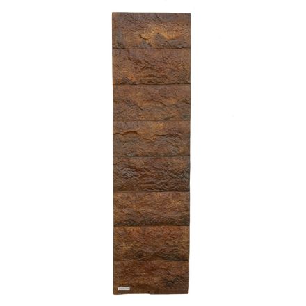 Radiator electric cu finisaj Corten din pulbere de marmură italiană - Terraa Viadurini