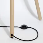 Radiator electric de sine stătător din oțel cu comutator de picior - copac Viadurini