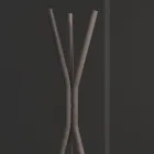 Radiator electric de sine stătător din oțel cu comutator de picior - copac Viadurini