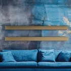 Radiator electric din oțel carbon cu două finisaje fabricat în Italia - Ember Viadurini