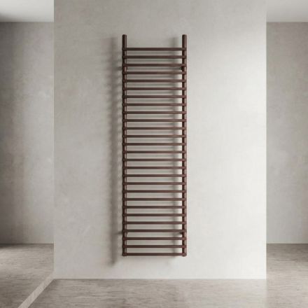 Radiator electric din oțel carbon, maro și cupru, fabricat în Italia - Ignis Viadurini