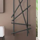 Radiator electric din oțel cu tuburi cu secțiune rotundă, fabricat în Italia - aleatoriu Viadurini