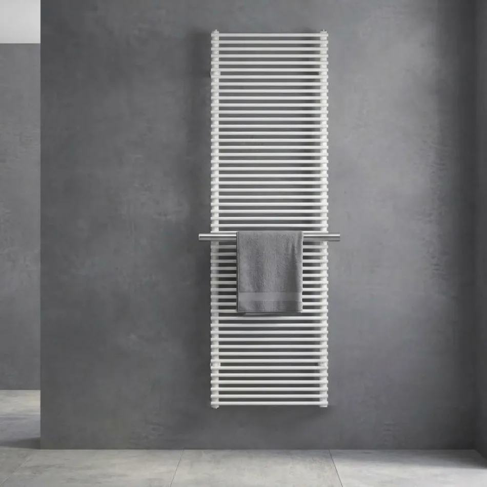 Calorifer electric din oțel în diverse dimensiuni, fabricat în Italia - Brace Viadurini