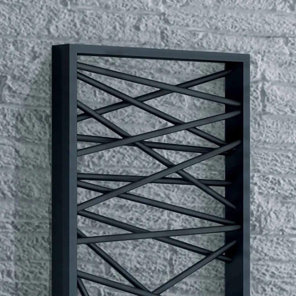 Radiatoarele electrice din oțel, stilul metropolitan Mikado Scirocco H Viadurini