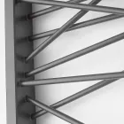 Radiatoarele electrice din oțel, stilul metropolitan Mikado Scirocco H Viadurini