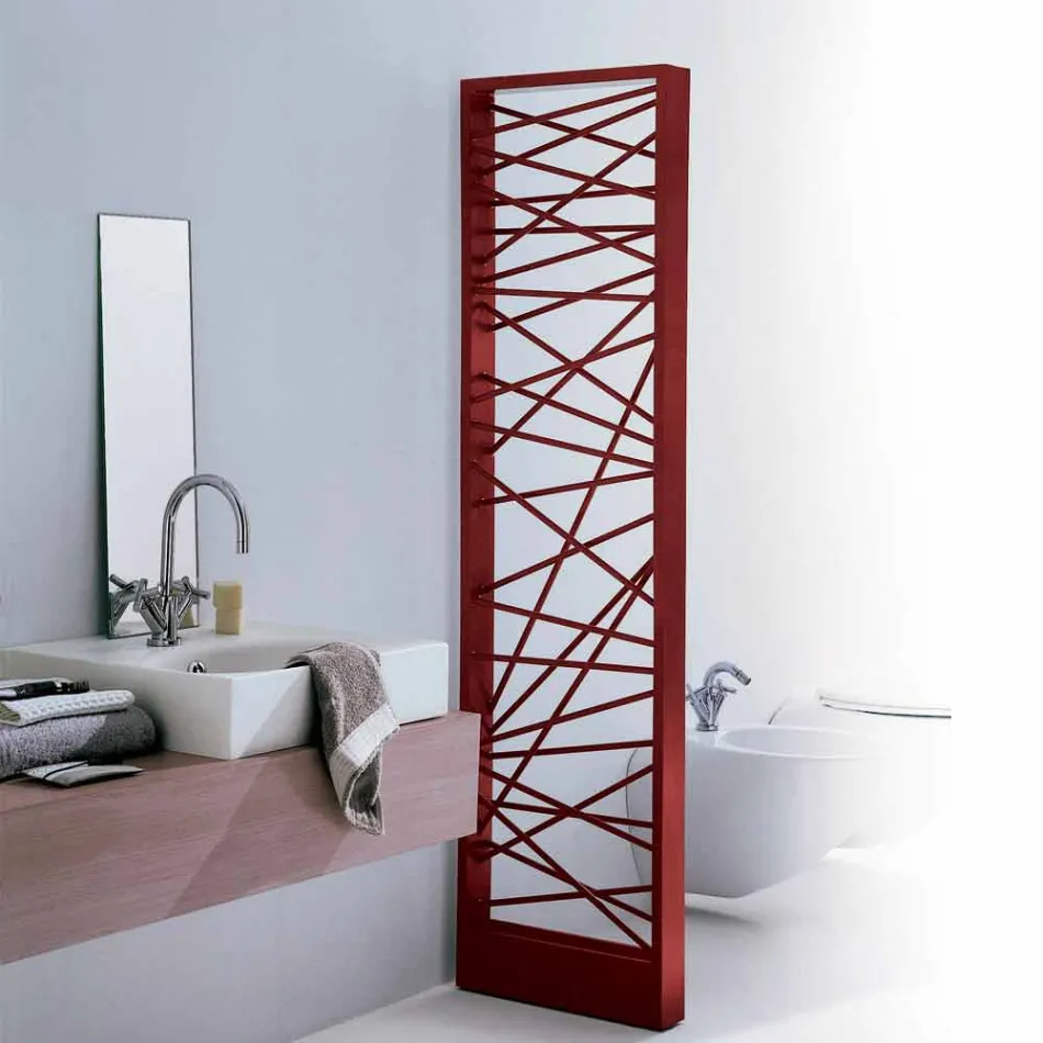 Radiatoarele electrice din oțel, stilul metropolitan Mikado Scirocco H Viadurini