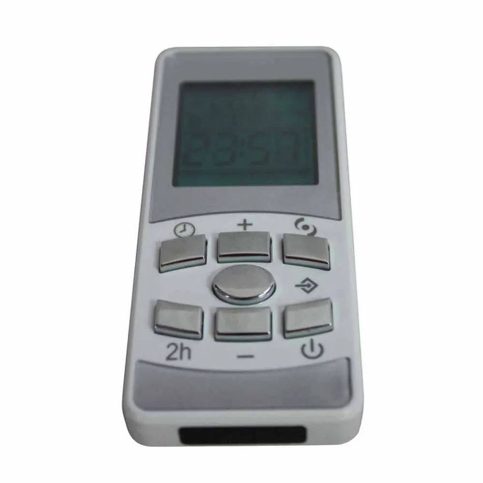 Radiator electric din sticlă temperată cu finisaj din piatră Jonny Viadurini