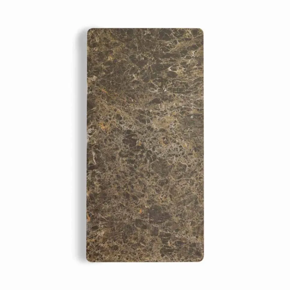 Radiator electric din sticlă temperată cu finisaj din piatră Jonny Viadurini