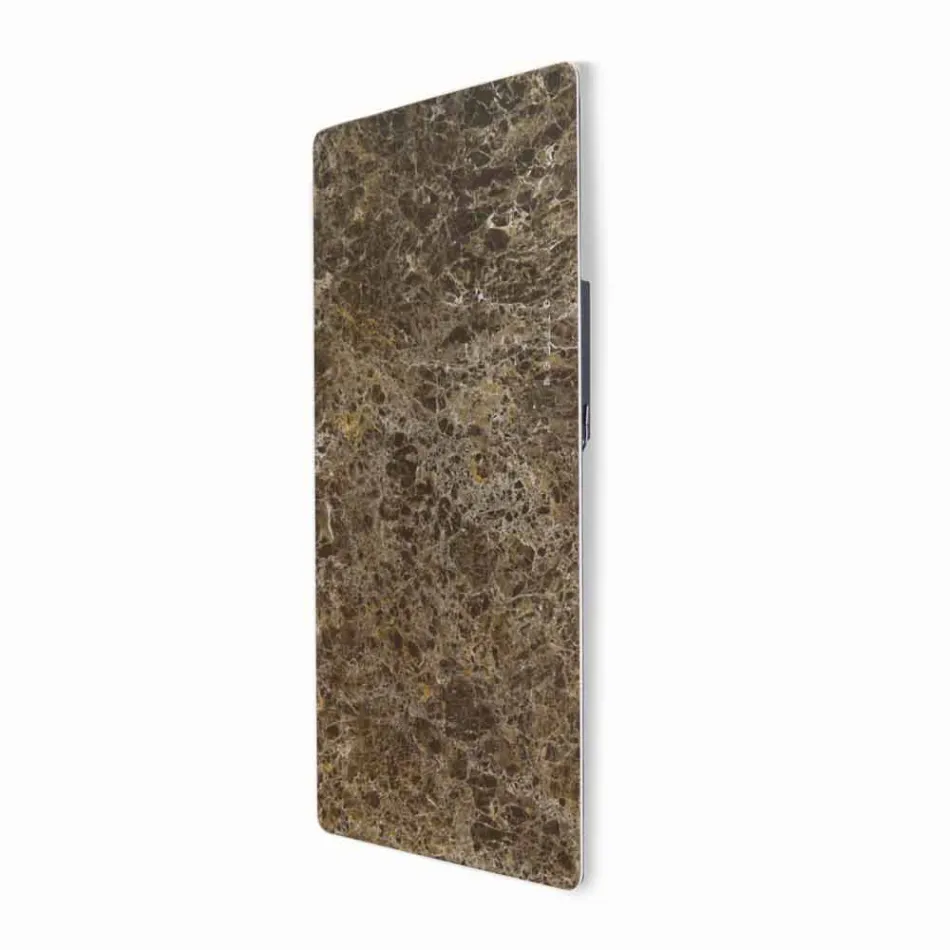 Radiator electric din sticlă temperată cu finisaj din piatră Jonny Viadurini