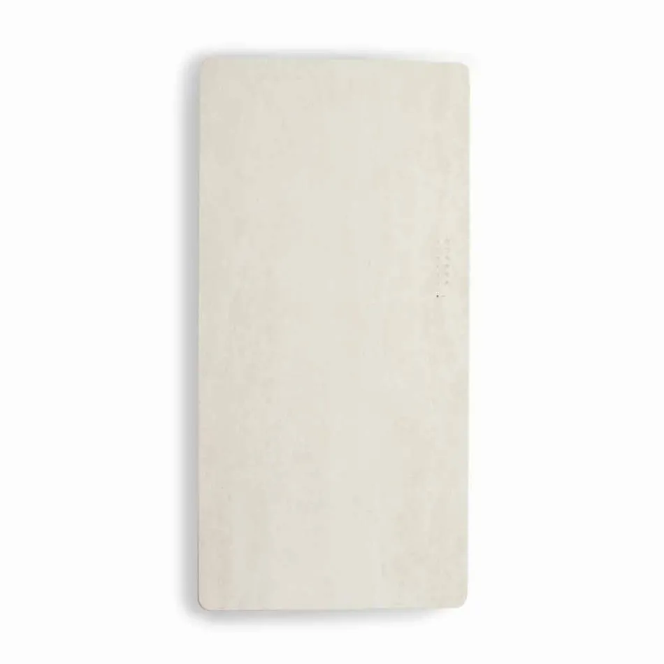 Radiator electric din sticlă temperată cu finisaj din piatră Jonny Viadurini