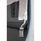 Radiator electric din sticlă temperată cu finisaj din piatră Jonny Viadurini