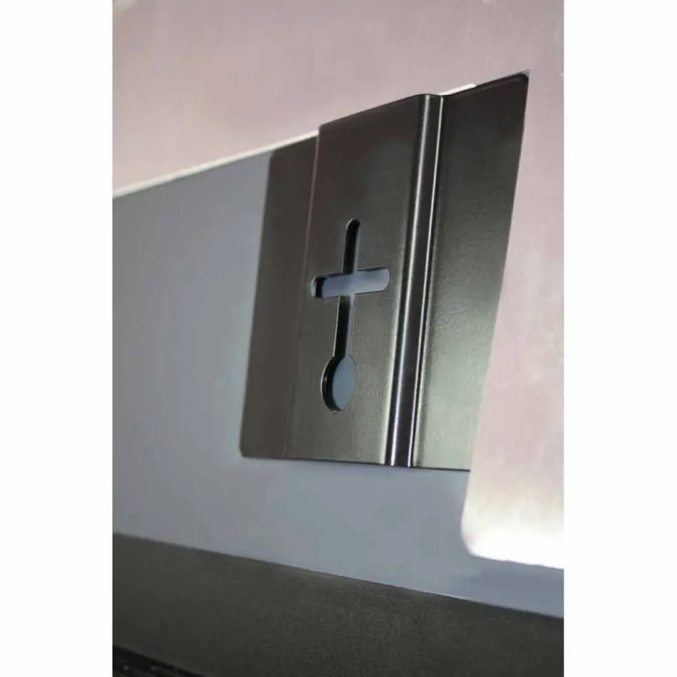 Radiator electric din sticlă temperată cu finisaj din piatră Jonny Viadurini