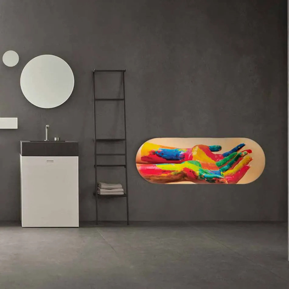 radiatoare electrice moderne personalizate cu fotografii Brian Viadurini