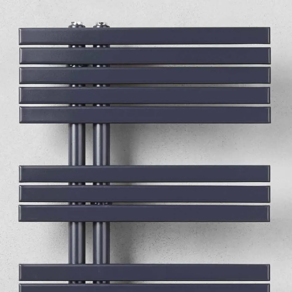 Radiator electric montat pe perete de design modern pentru baie 400 W - Peacock Viadurini