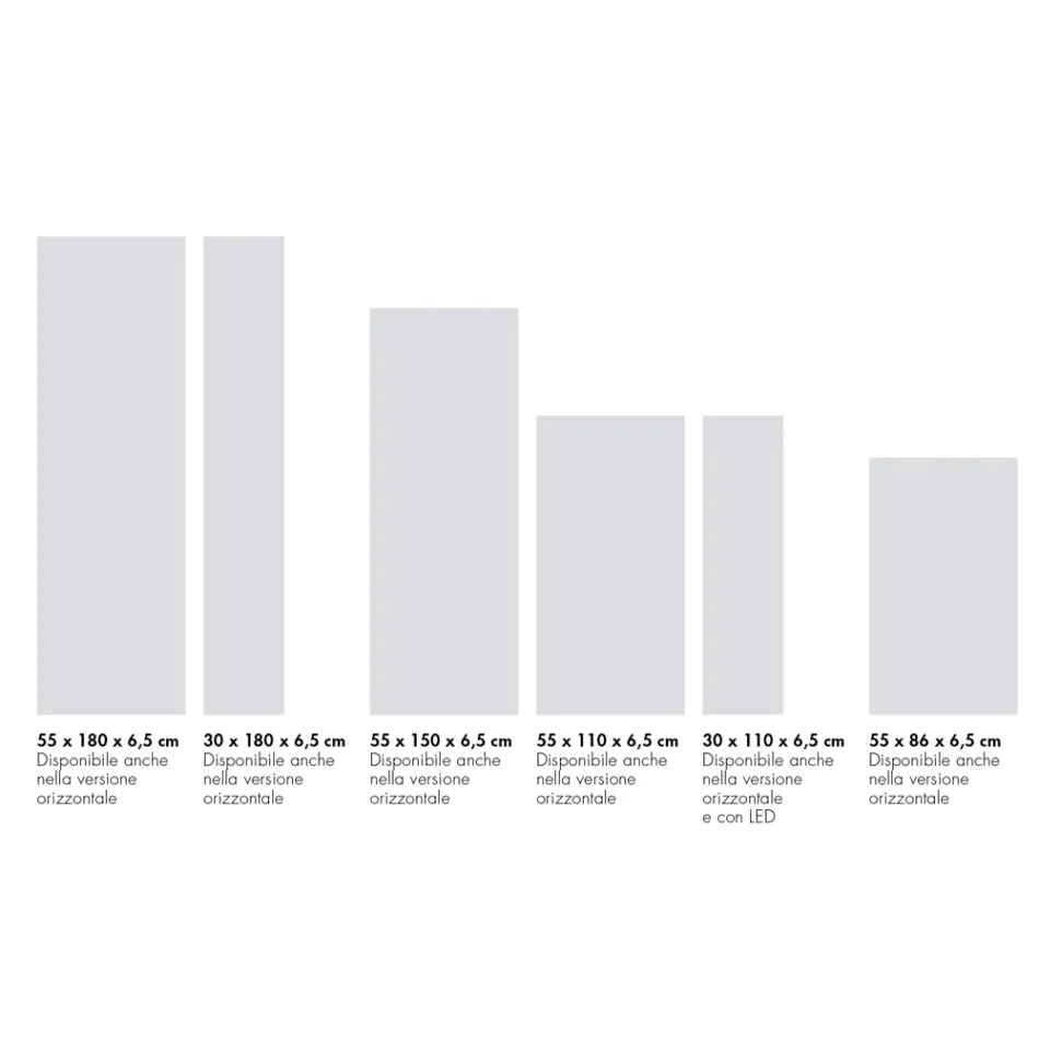 Radiator electric personalizabil din pulbere de marmură Made in Italy - Lineep Viadurini