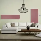Radiator hibrid de design în pulbere netedă de marmură italiană - linii Viadurini