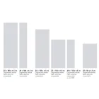 Radiator hibrid de design în pulbere netedă de marmură italiană - linii Viadurini