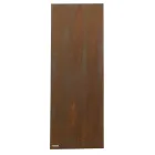 Radiator hibrid cu finisaj Corten din pulbere de marmură italiană - Lines Viadurini
