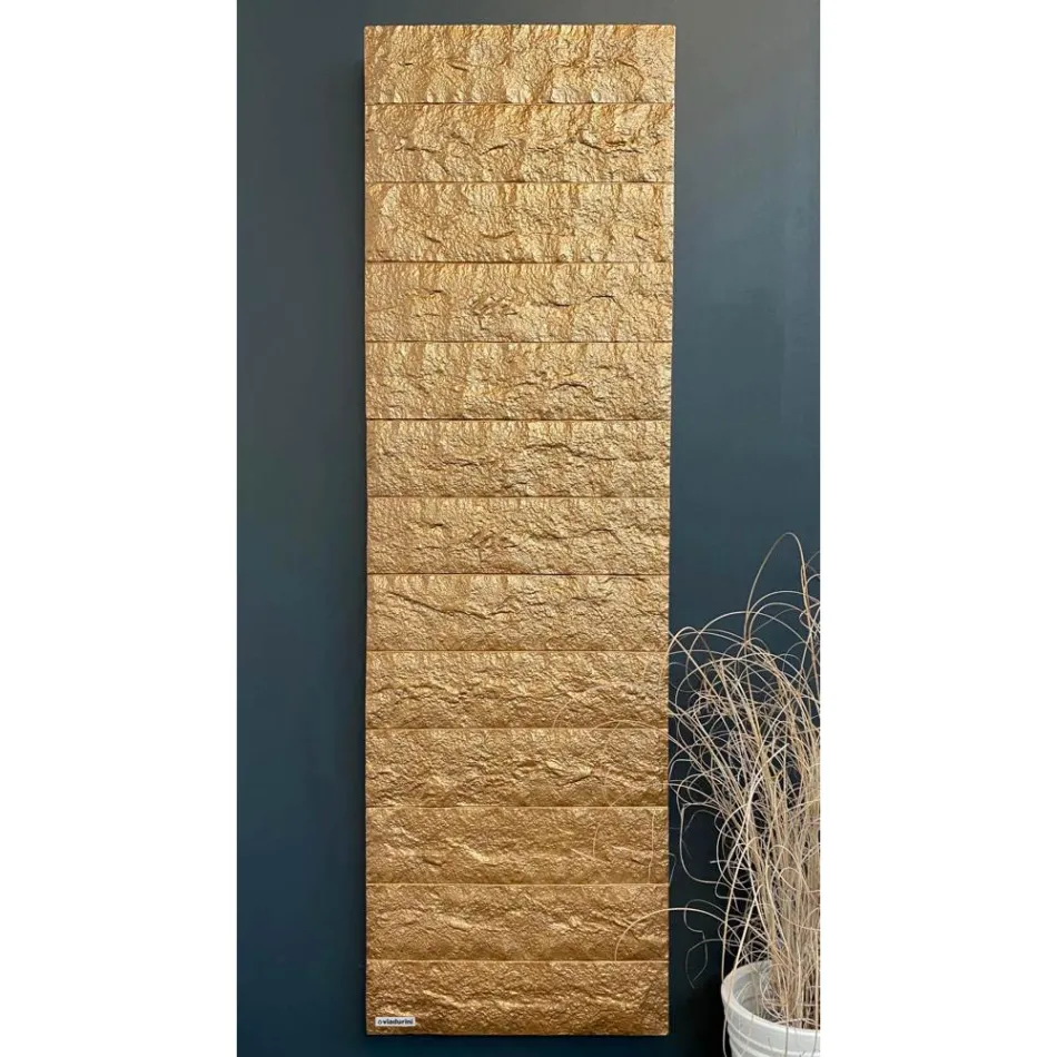 Radiator hibrid de până la 1400 W în pulbere de marmură italiană - Terraa Viadurini