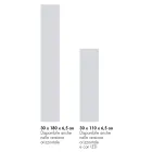 Radiator hibrid din pulbere de marmură italiană de până la 500 Watt - Naturae Viadurini