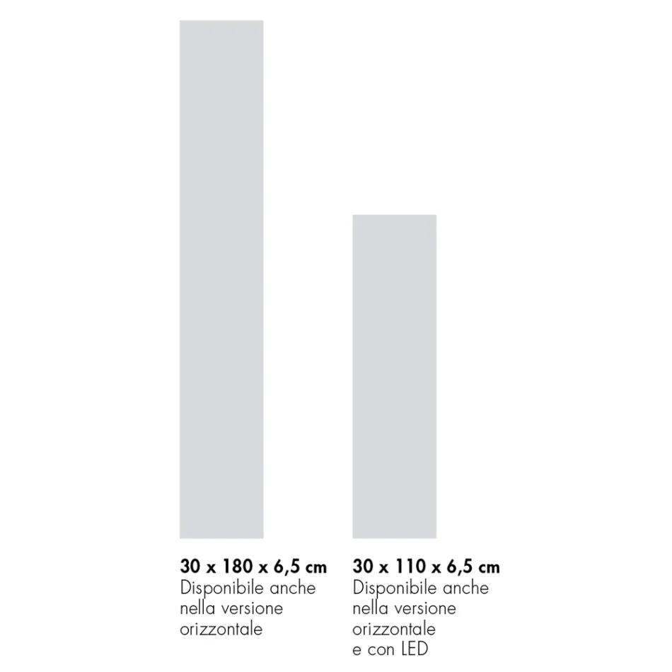Radiator hibrid din pulbere de marmură italiană de până la 500 Watt - Naturae Viadurini
