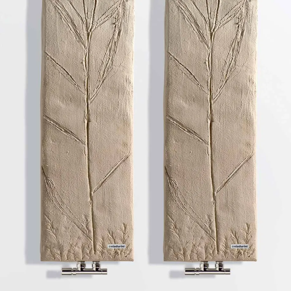 Radiator hibrid din pulbere de marmură italiană de până la 500 Watt - Naturae Viadurini