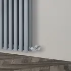 Radiator hidraulic cu colectoare orizontale si conducte verticale - Colomba Viadurini