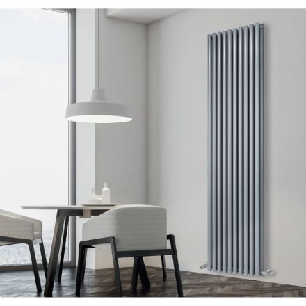 Radiator hidraulic cu distribuitoare orizontale și țevi verticale - Colomba Viadurini
