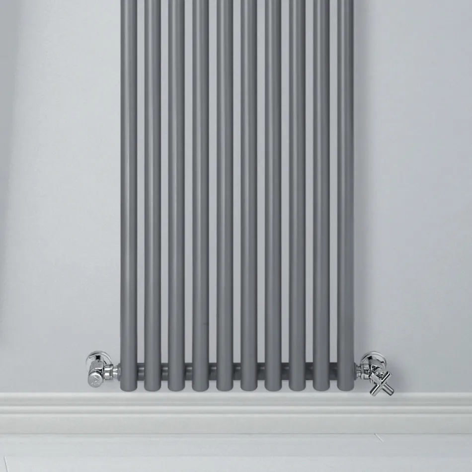 Radiator hidraulic cu colectoare orizontale din otel carbon - cirese Viadurini