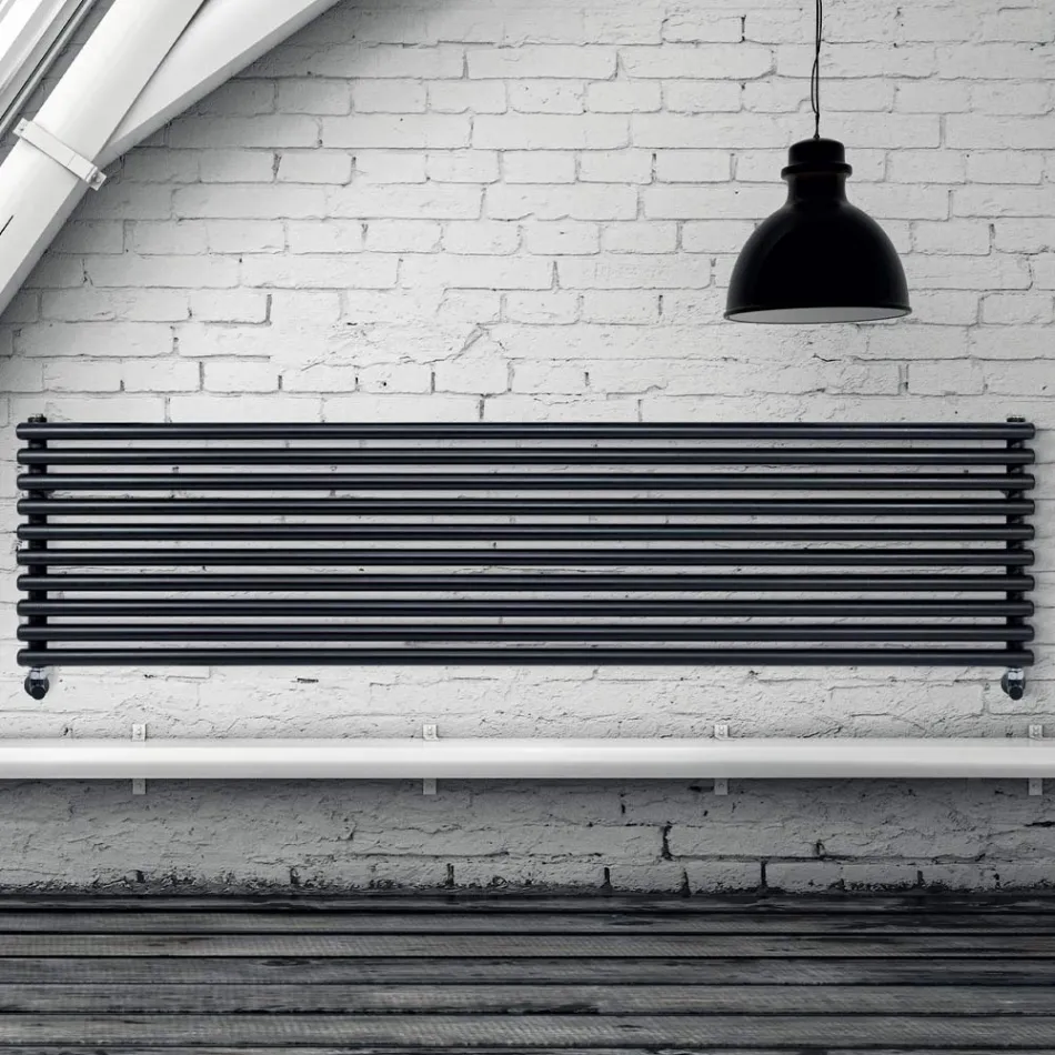 Radiator hidraulic cu colectoare verticale si tevi orizontale - Compus Viadurini