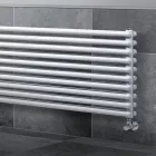 Radiator Hidraulic cu Seria Dubla de Elemente Orizontale Made in Italy - Strega Viadurini