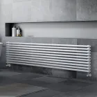 Radiator Hidraulic cu Seria Dubla de Elemente Orizontale Made in Italy - Strega Viadurini