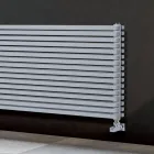 Radiator hidraulic cu elemente de secțiune pătrată dublă Fabricat în Italia - Zmeură Viadurini