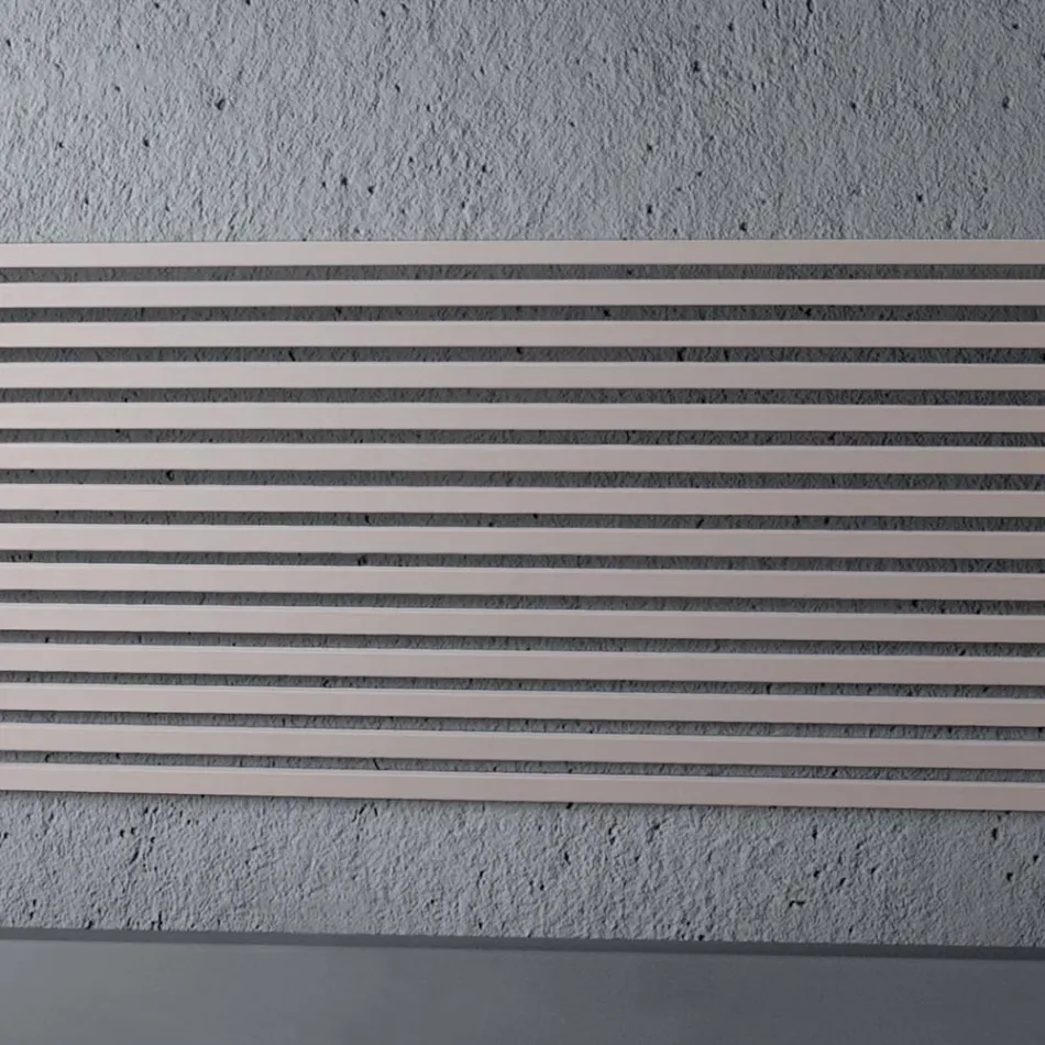 Radiator hidraulic cu elemente de secțiune pătrată, fabricat în Italia - Nougat Viadurini