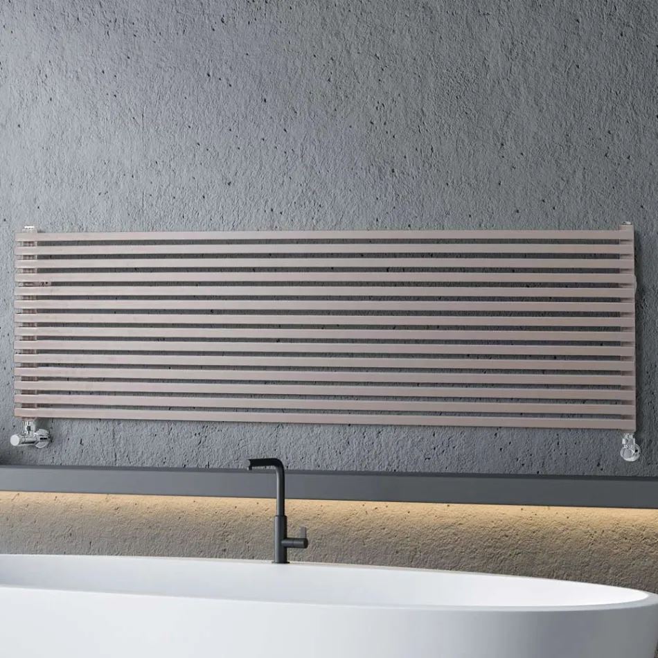 Radiator hidraulic cu elemente de secțiune pătrată, fabricat în Italia - Nougat Viadurini