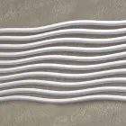 Radiator hidraulic cu elemente curbate orizontale Made in Italy - Zucchero Viadurini