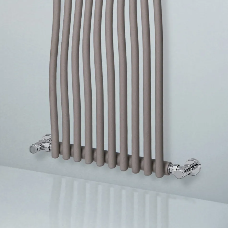 Radiator Hidraulic cu Elemente Vertice Curbate Made in Italy - Ribes Viadurini