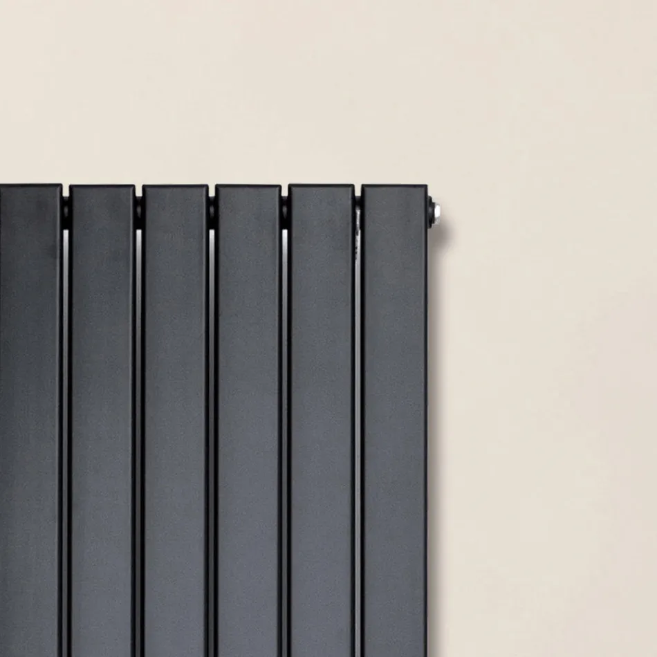 Radiator hidraulic cu o singură serie de elemente plate Made in Italy - Zabaione Viadurini