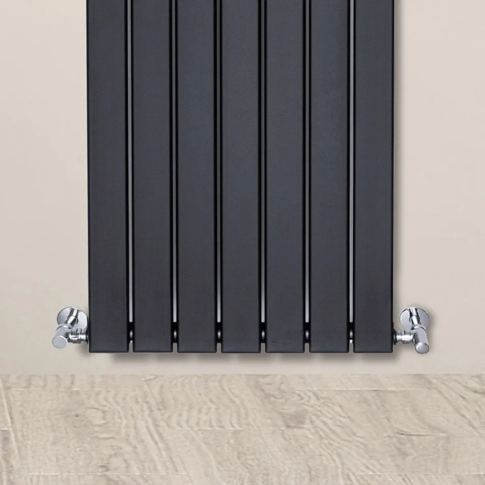 Radiator hidraulic cu o singură serie de elemente plate Made in Italy - Zabaione Viadurini